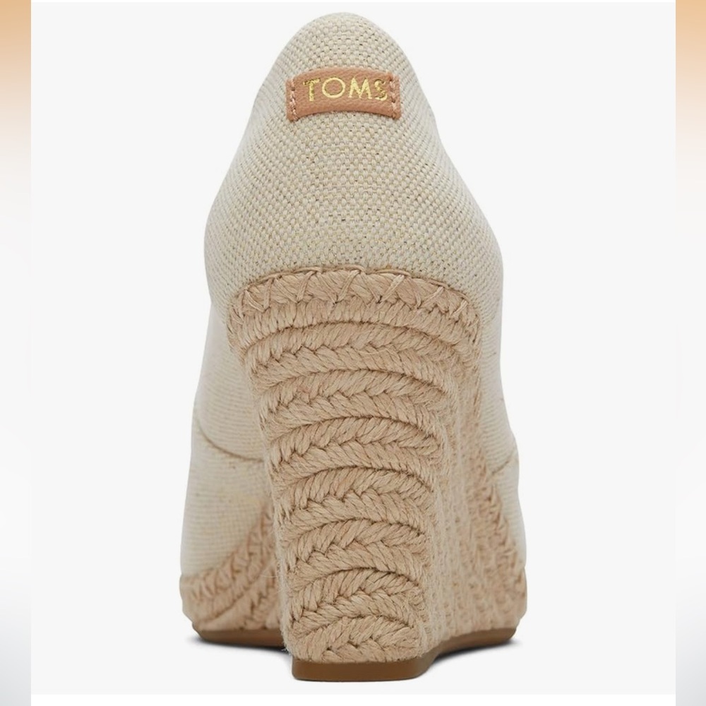 NEW- TOMS Women's Michelle Wedge Sandal - Picture 5 of 9